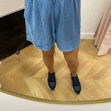 Short en jean large ceinturé - Bleach - LOLA ESPELETA