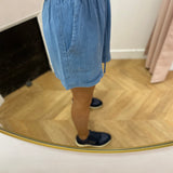 Short en jean large ceinturé - Bleach - LOLA ESPELETA