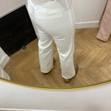 Jean flare Sonny - Ecru - LA PETITE ETOILE