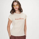 T-shirt à manches courte message imprimé Vico - Moca ou Fushia - GRACE & MILA