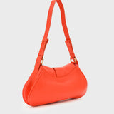 Sac à bandoulière en cuir Chapot - Tangerine - FABIENNE CHAPOT