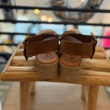 Sandales compensées en cuir légères 718 - Multicolore - EVA FRUTOS