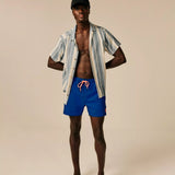 Short de bain bicolore Xala - Bleu - SUN VALLEY HOMME