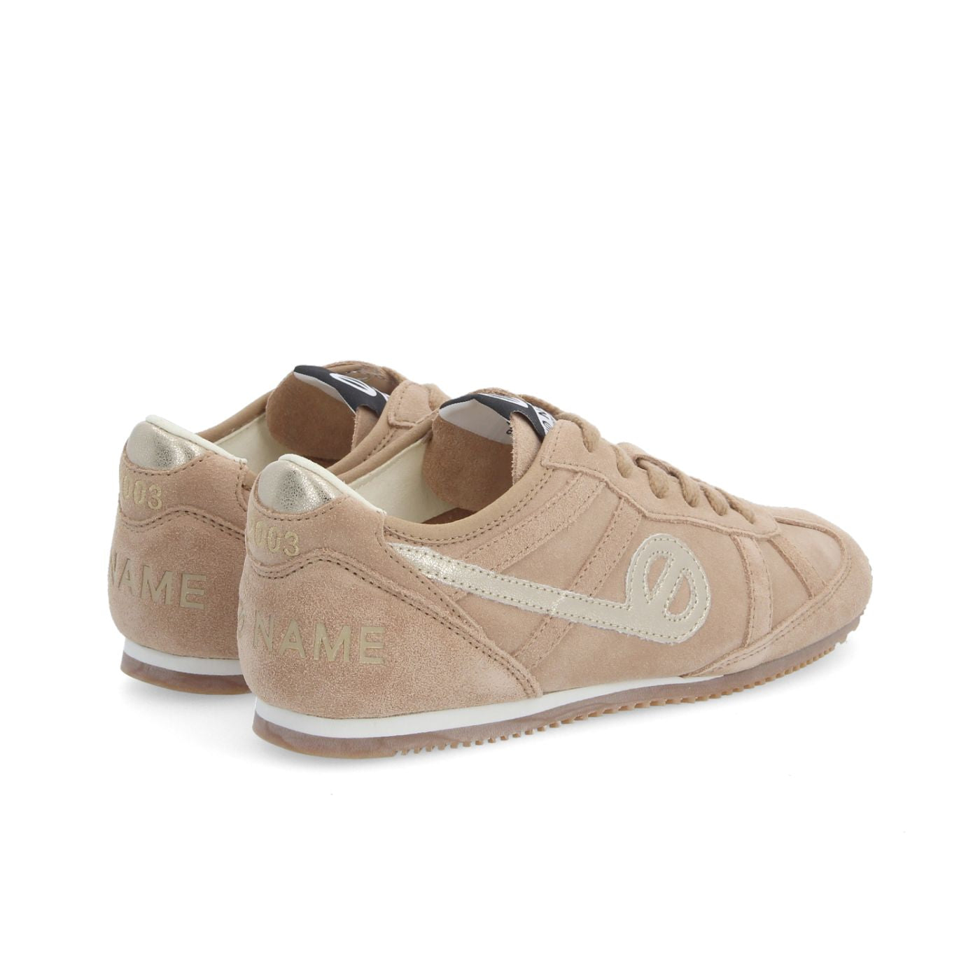 Sneakers running à plateforme Evo Run W - Marron doré - NO NAME
