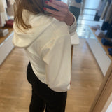 Sweat à capuche zippé Willo - Blanc cassé - NO NAME