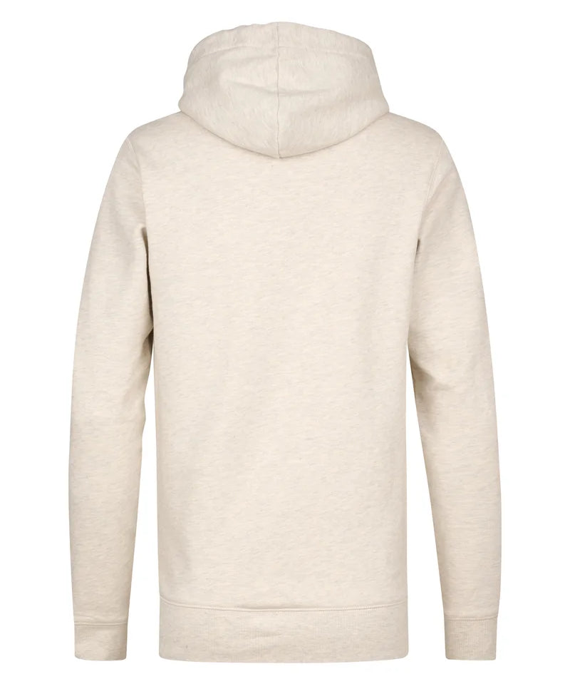Sweat à capuche uni avec poche kangourou - Sable - PETROL INDUSTRIES HOMME