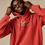 Sweatshirt Imprimé surfeurs à poche kangourou Loggel - Argile - SUN VALLEY HOMME