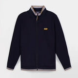 Sweat zippé à col montant Leanngil - Marine - TBS HOMME