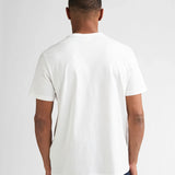 Vue de dos du t-shirt blanc à manches courtes Anderson PETROL INDUSTRIES