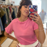 T-shirt basique dos imprimé Pancey - SUN VALLEY FEMME