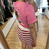 T-shirt basique dos imprimé Pancey - SUN VALLEY FEMME