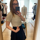 T-shirt basique rayé Plagny - Sable - SUN VALLEY FEMME