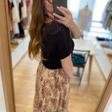 T-shirt oversize en lin col V Hanabelle - DES PETITS HAUTS