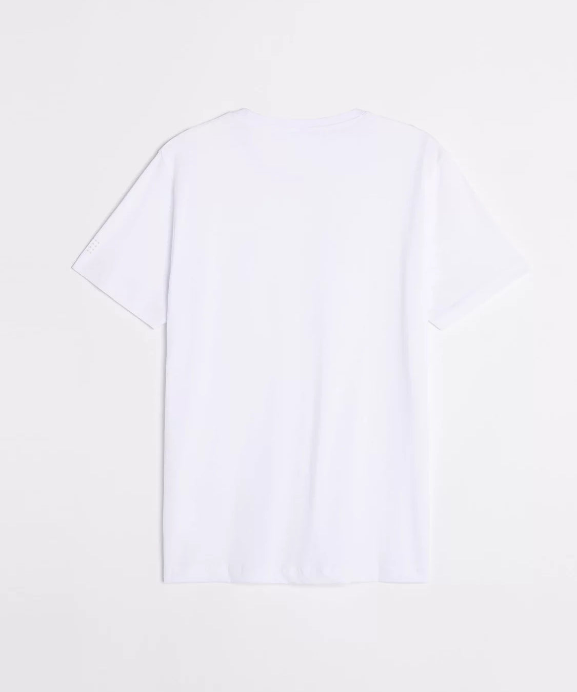 T-shirt basique ajusté en jersey de coton Pieretee - Blanc - TBS HOMME