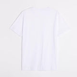 T-shirt basique ajusté en jersey de coton Pieretee - Blanc - TBS HOMME