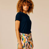 T-shirt basique dos imprimé Pancey - SUN VALLEY FEMME