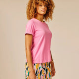 T-shirt basique dos imprimé Pancey - SUN VALLEY FEMME