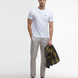 T-shirt basique minimaliste en coton Essential - BARBOUR HOMME