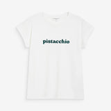 T-shirt en coton à message en velours Wylo - GRACE & MILA