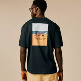 T-shirt en coton avec imprimé au dos Cuardol - SUN VALLEY HOMME