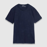 T-shirt en relief en pur coton pour homme M310043 - Marine - IKKS MEN
