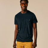 T-shirt éponge doux Cielda - Marine foncé - SUN VALLEY HOMME