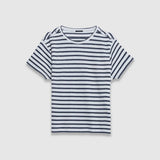 T-shirt oversize marinière pailleté B310195 - Marine - IKKS WOMEN
