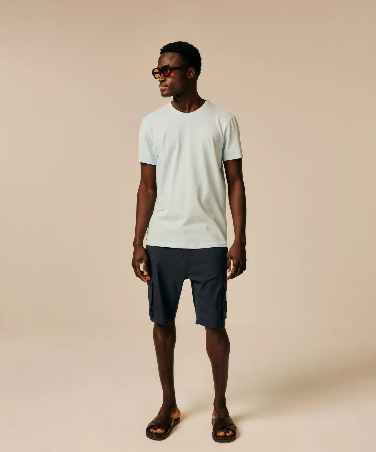 T-shirt stylé imprimé dos en pur coton Cranky - SUN VALLEY HOMME