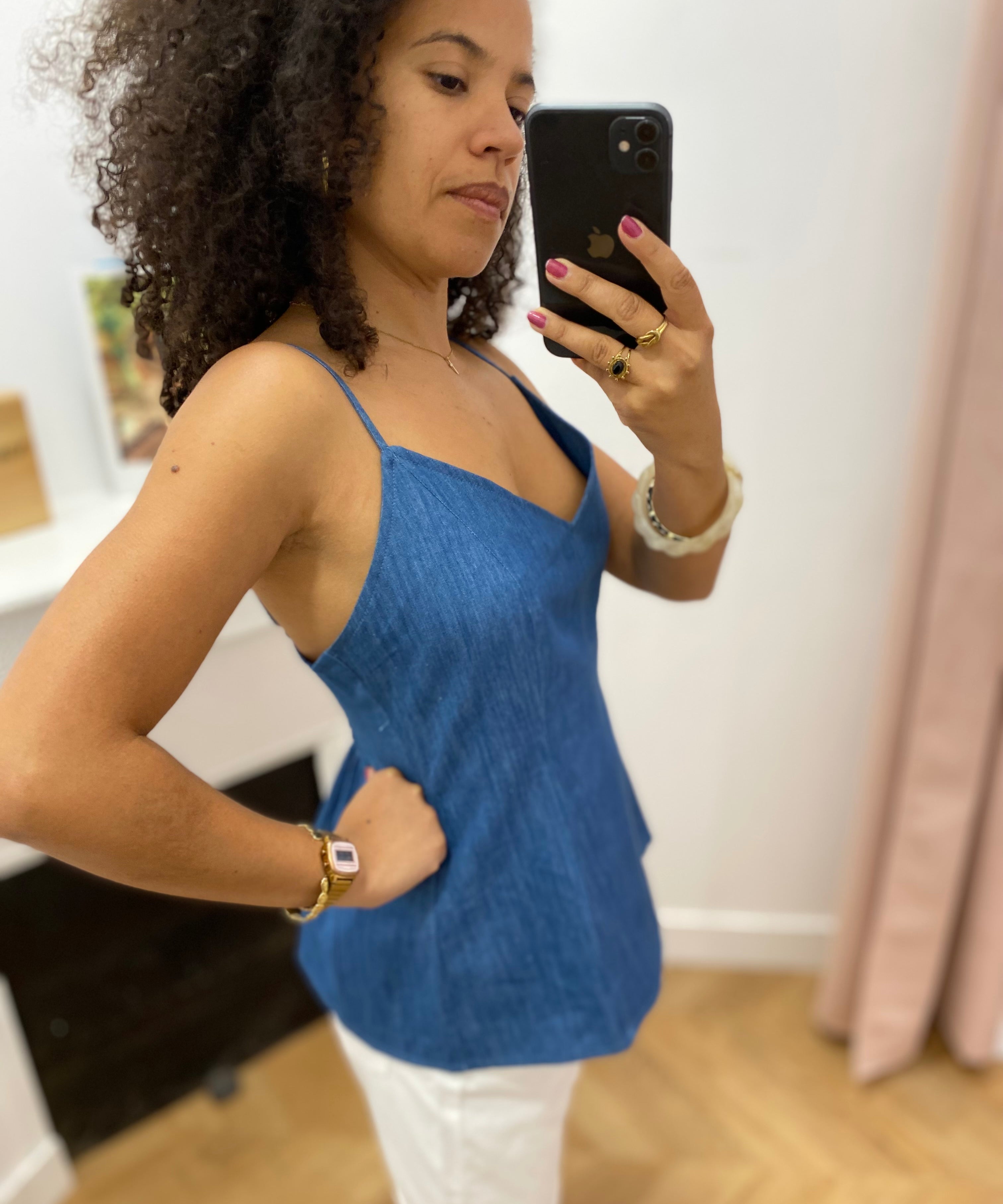 Débardeur évasé Dany - Double Wash - LA PETITE ETOILE
