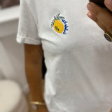 T-shirt à print à manches courtes Bellisima - Blanc - C'EST BEAU LA VIE !