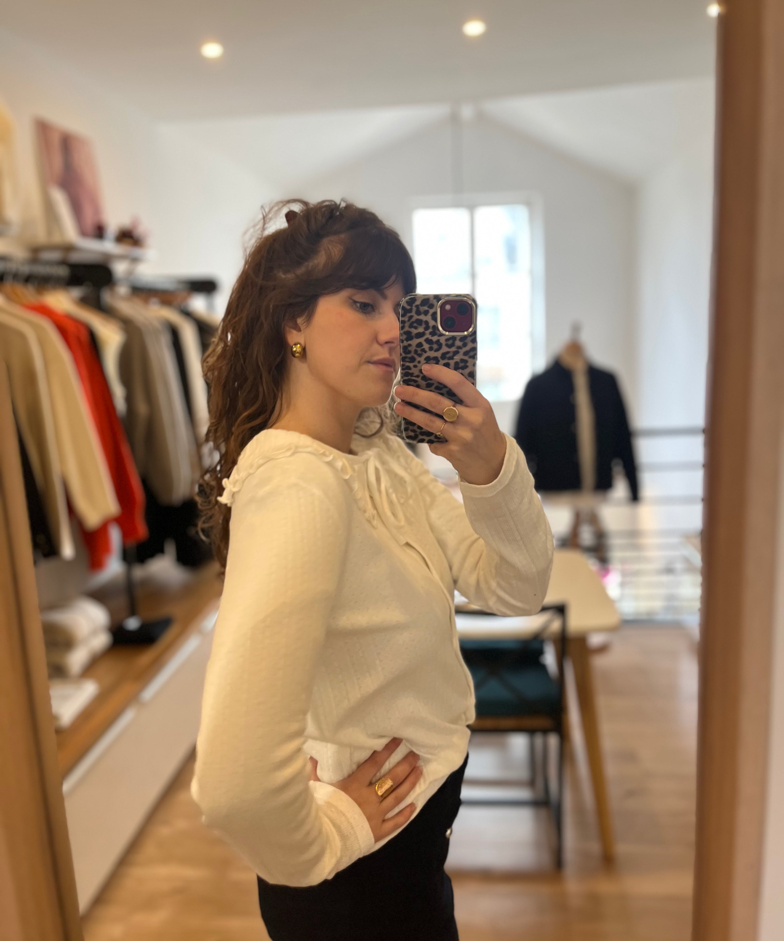 Top claudine Zea - Ecru - DES PETITS HAUTS