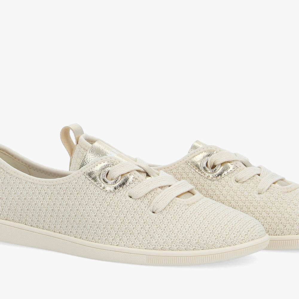 Sneakers Stone Lace W – Dove / Light Gold – ARMISTICE