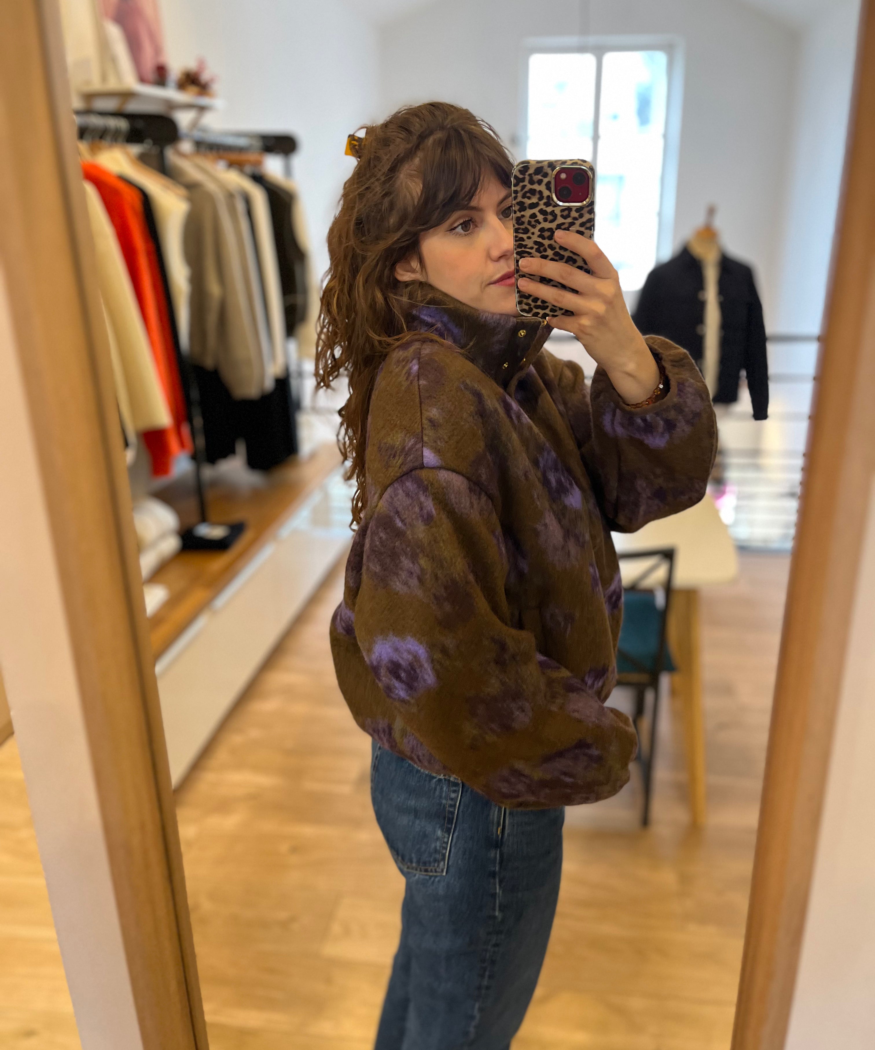Veste Isidore - Violet garden - DES PETITS HAUTS