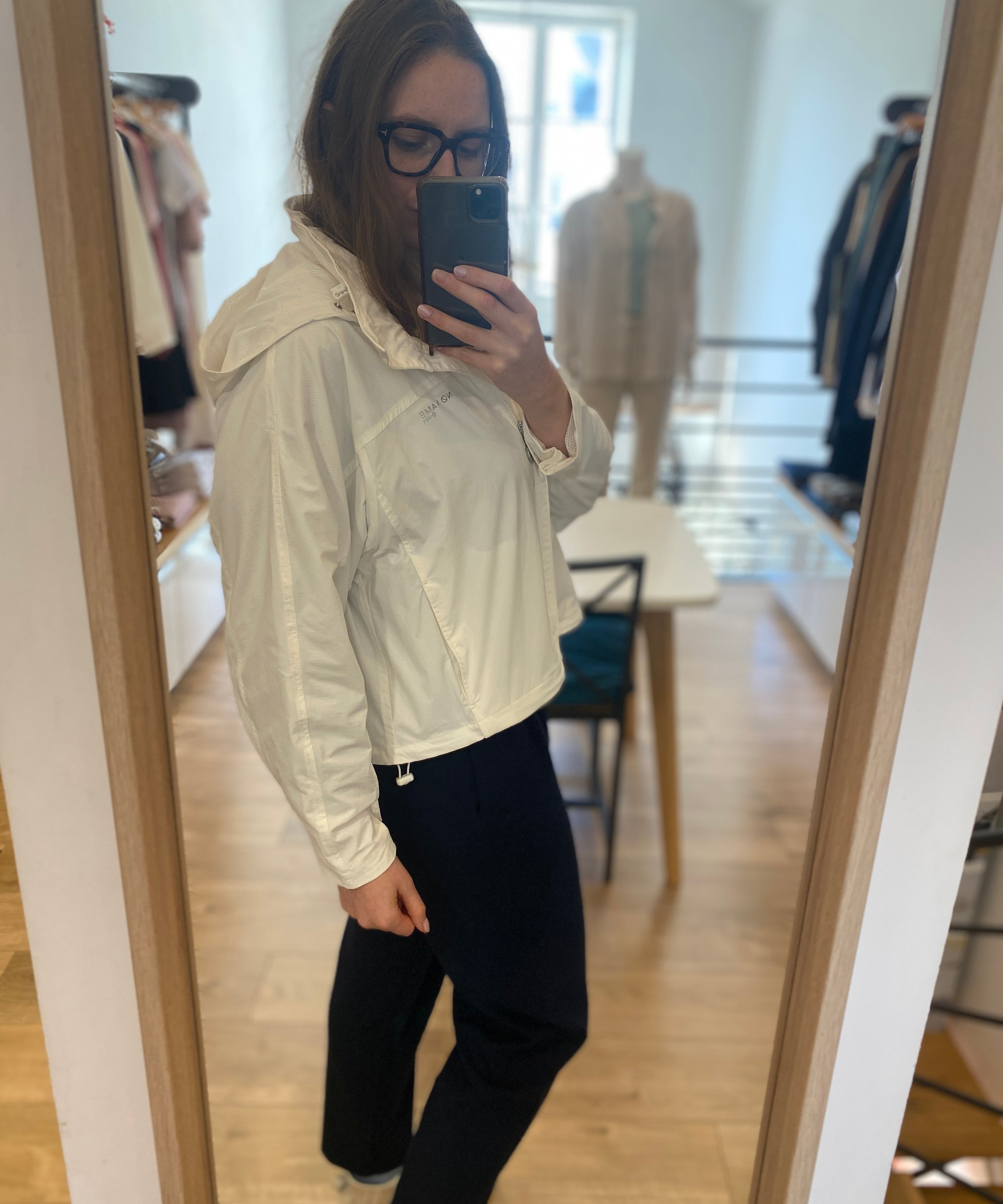 Veste coupe vent zippée Willo - Blanc cassé - NO NAME