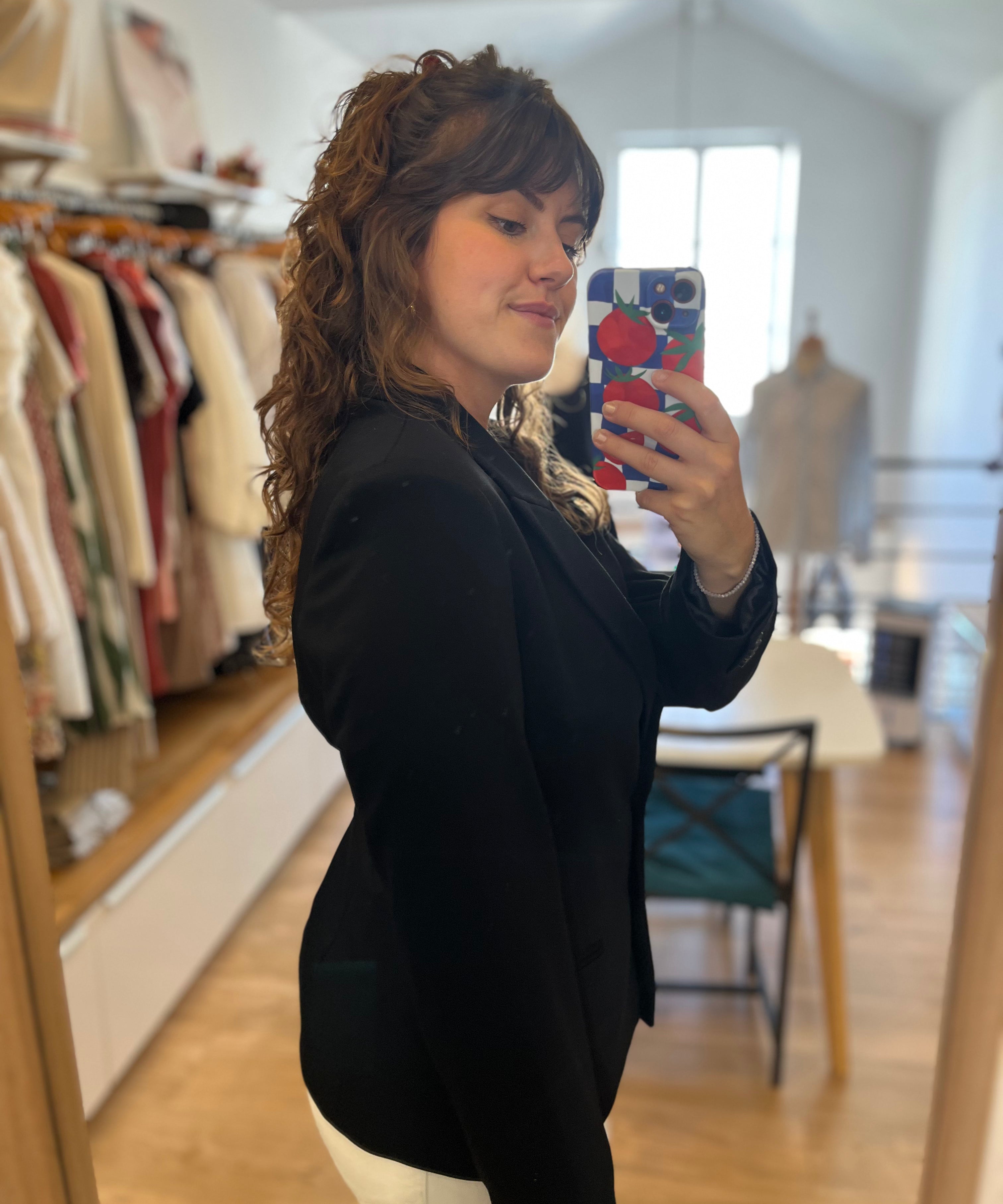 Veste tailleur ajustée chic B340105 - Noir - IKKS WOMEN