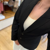 Veste tailleur ajustée chic B340105 - Noir - IKKS WOMEN