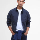 Veste légère Royston coupe harrington - Bleu marine classique - BARBOUR HOMME