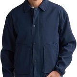 Veste mi-saison épurée à col rabattu - Marine - PETROL INDUSTRIES HOMME