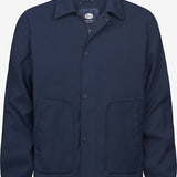 Veste mi-saison épurée à col rabattu - Marine - PETROL INDUSTRIES HOMME