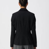 Veste tailleur ajustée chic B340105 - Noir - IKKS WOMEN