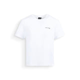 T-shirt ajusté en pur coton Willo - Blanc - NO NAME