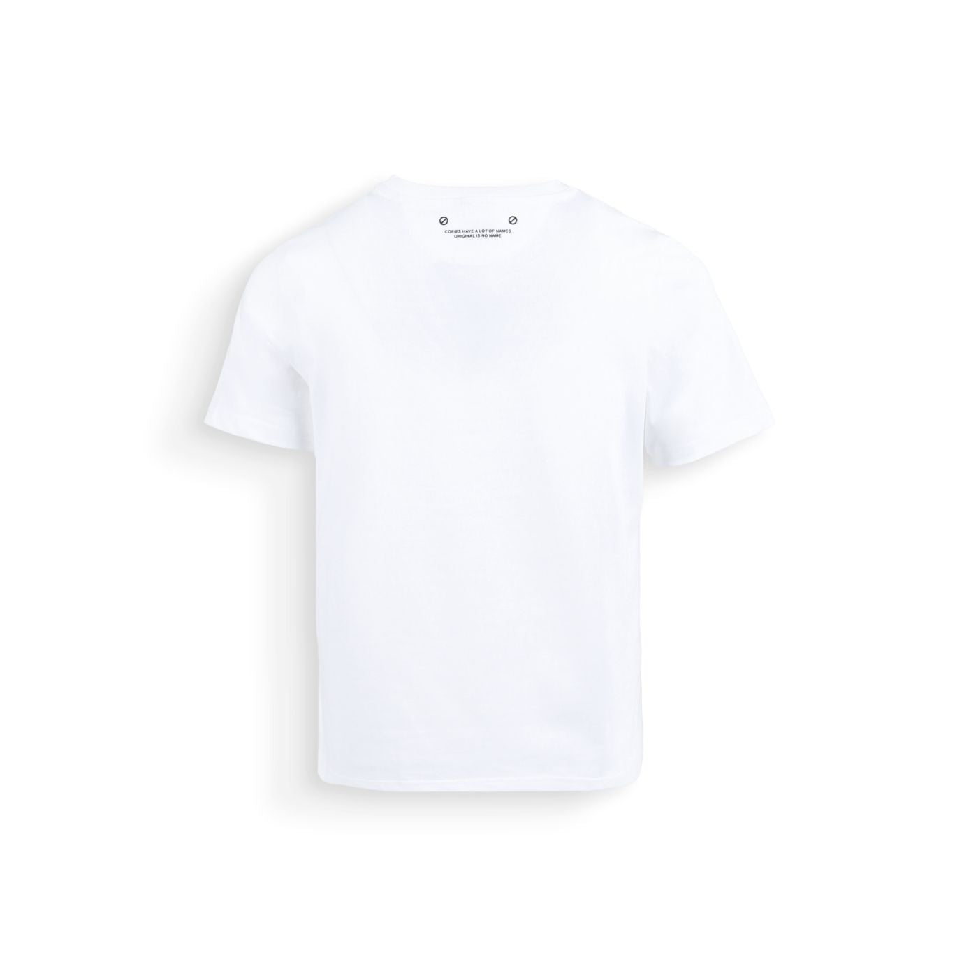 T-shirt ajusté en pur coton Willo - Blanc - NO NAME