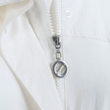 Veste coupe vent zippée Willo - Blanc cassé - NO NAME