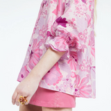 Blouse imprimé fleuri Lexi - Le Pacha Pink - FABIENNE CHAPOT