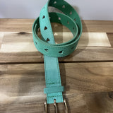 Ceinture cœur découpée - Vert - FABIENNE CHAPOT
