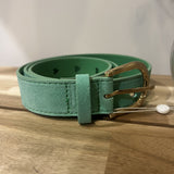 Ceinture cœur découpée - Vert - FABIENNE CHAPOT