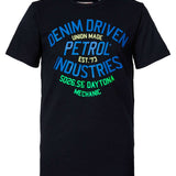 T-shirt Denim Driven - Noir - Petrol Industries