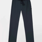 Pantalon fluide ceinture élastiquée Linnapan - Marine - TBS Femme