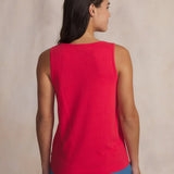 Débardeur en maille Rommydeb - Hibiscus - TBS Femme