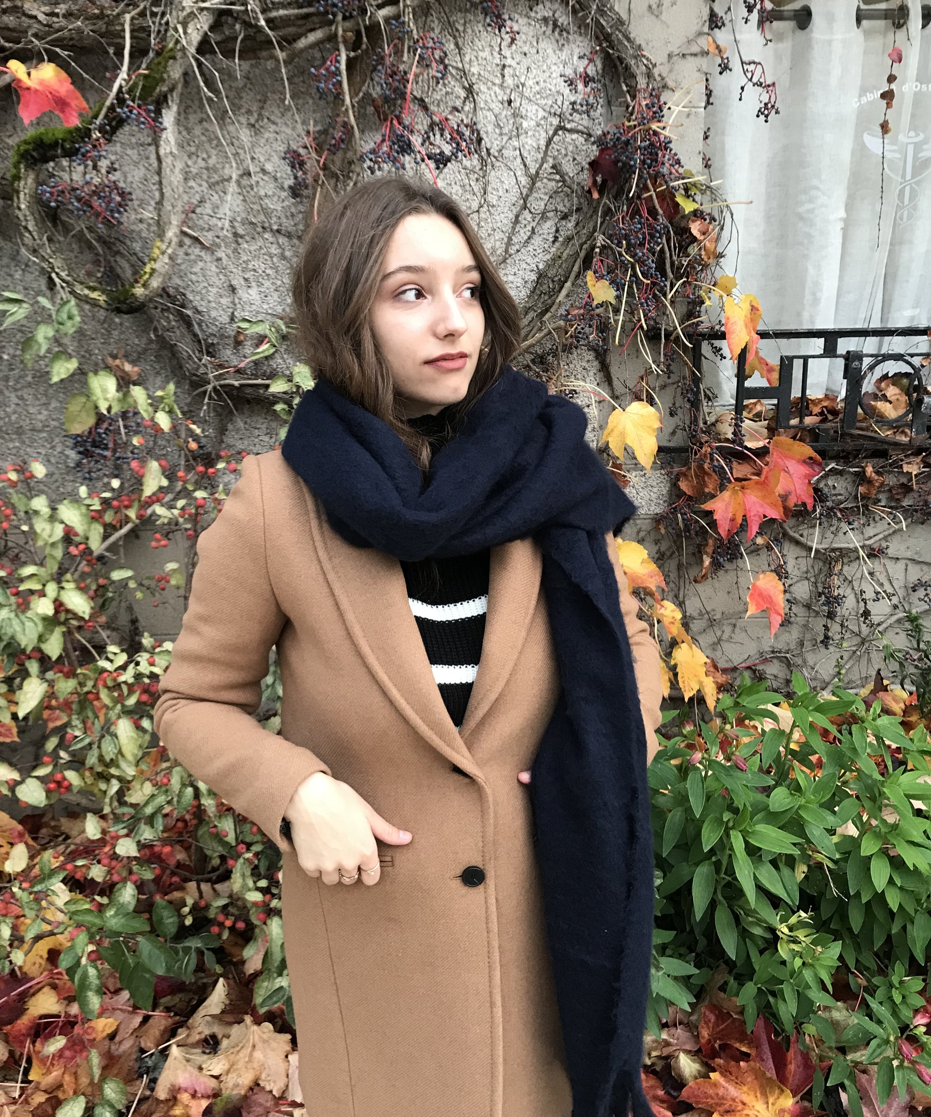 Manteau col tailleur - noisette - Ikks